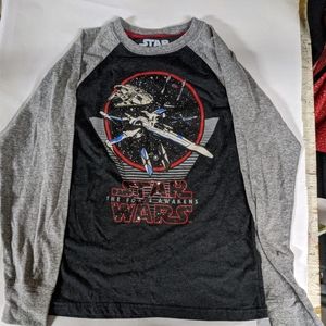 Star Wars Force Awakens Boys T shirt large